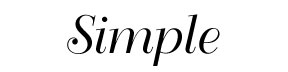 Simple