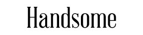 Handsome