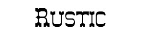 Rustic